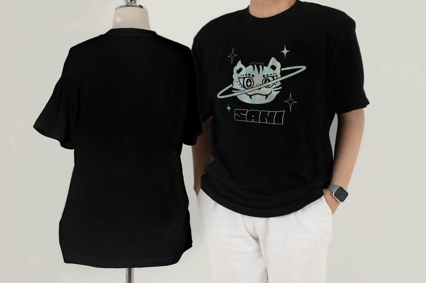 lucky cat T-shirt