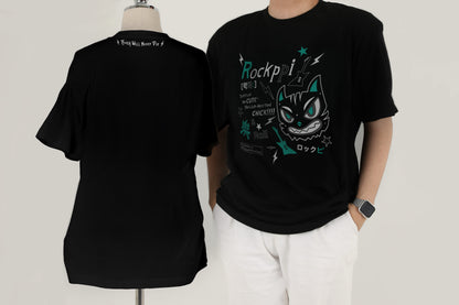 Cute chick who loves rock T-shirt