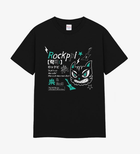 Cute chick who loves rock T-shirt